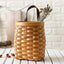 Handwoven Hanging Wicker Basket