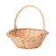 Wicker Basket with Handle – Decorative Gift, Picnic & Flower Basket-091607-cc