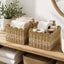 Handwoven Paper Rope Storage Basket
