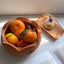 Decorative Woven Bowl Basket – Scalloped Edge Storage Basket for Fruit, Snacks, Keys & Home Decor-cc-091704