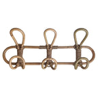 Woven Wall Hook Rack – Decorative Entryway Coat Hanger for Hats, Bags, Towels & Clothes-091620-cc