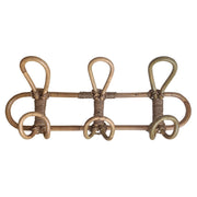 Woven Wall Hook Rack – Decorative Entryway Coat Hanger for Hats, Bags, Towels & Clothes-091620-cc