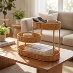 3-Tier Woven Storage Organizer – Countertop Basket Rack for Kitchen, Bathroom & Vanity-cc-091716