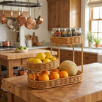 3-Tier Woven Storage Organizer – Countertop Basket Rack for Kitchen, Bathroom & Vanity-cc-091716