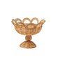 Tall Wicker Bread Basket with Linen Liner & Handles, Handwoven Rattan Sourdough Bread Serving Basket for Kitchen, Farmhouse Table & Bakery Display -ZENG-091623