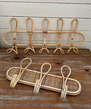 Woven Wall Hook Rack – Decorative Entryway Coat Hanger for Hats, Bags, Towels & Clothes-091620-cc