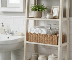 Scalloped Paper Rope Toilet Storage Basket