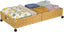 Rolling Rattan Under-Bed Storage Bin