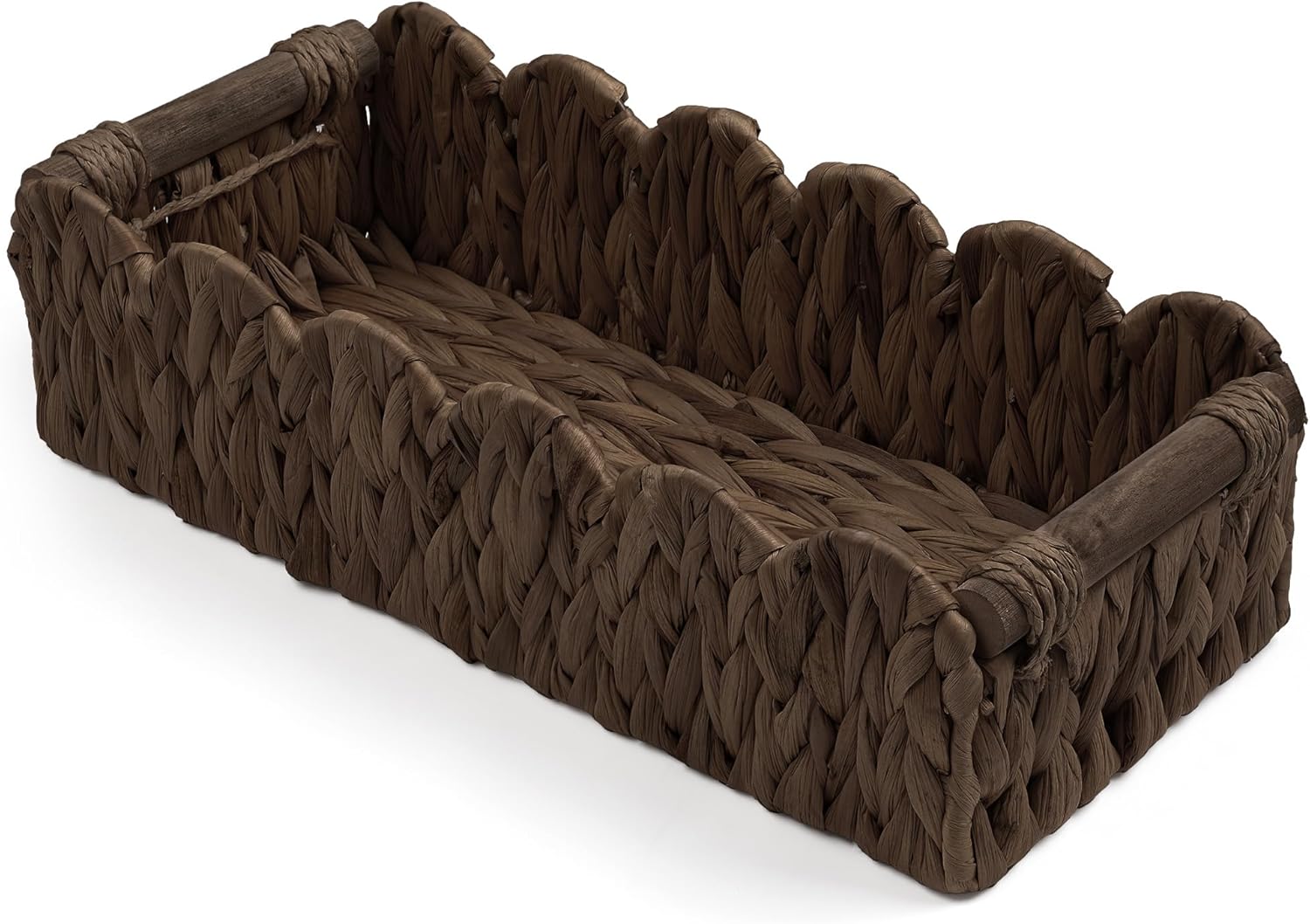 Wicker Toilet Paper Storage Basket