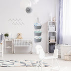 Three-Tier Wall-Mounted Woven Basket