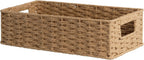 Water Hyacinth Toilet Paper Basket with Handles