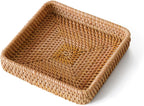 Rattan Serving Trays - Set of 3