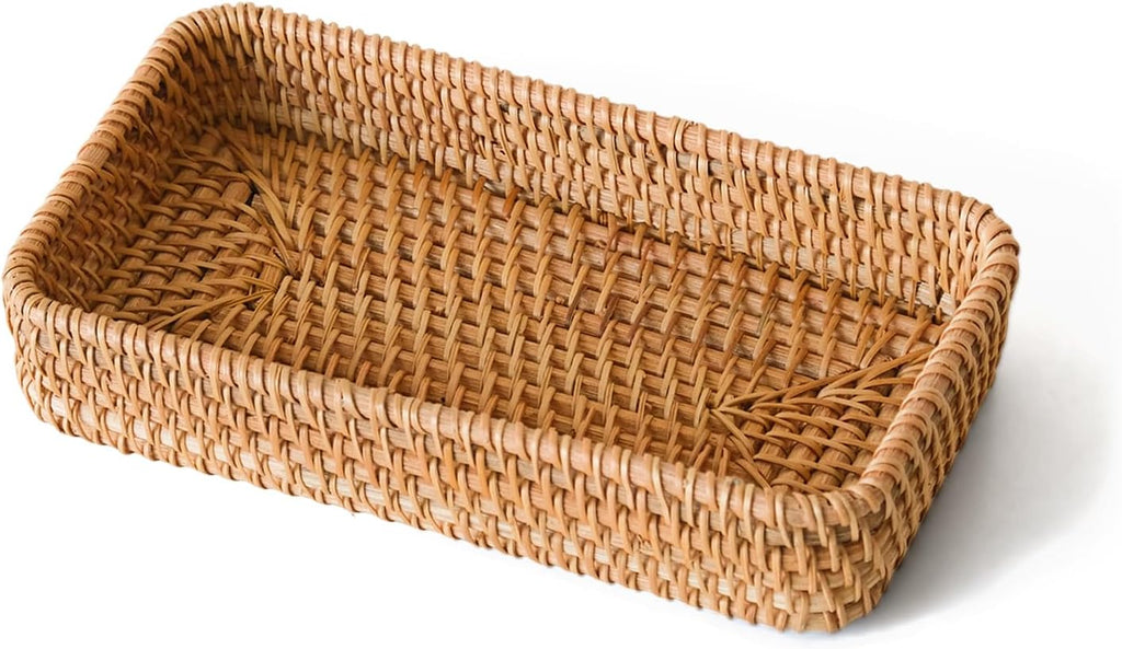 Rattan Serving Trays - Set of 3