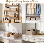 Small Cotton Rope Storage Baskets - Set of 5