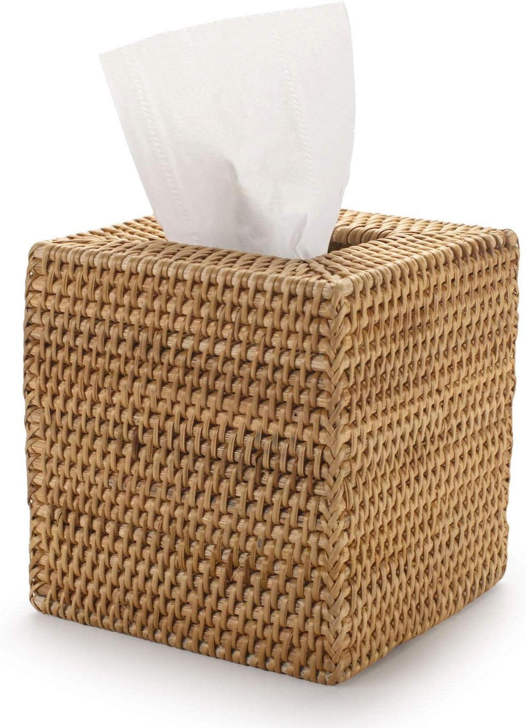 Natural Rattan Tissue Box Cover