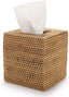Natural Rattan Tissue Box Cover