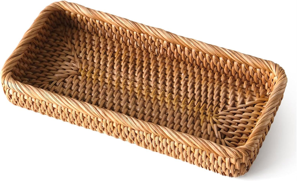 Rattan Serving Trays - Set of 3