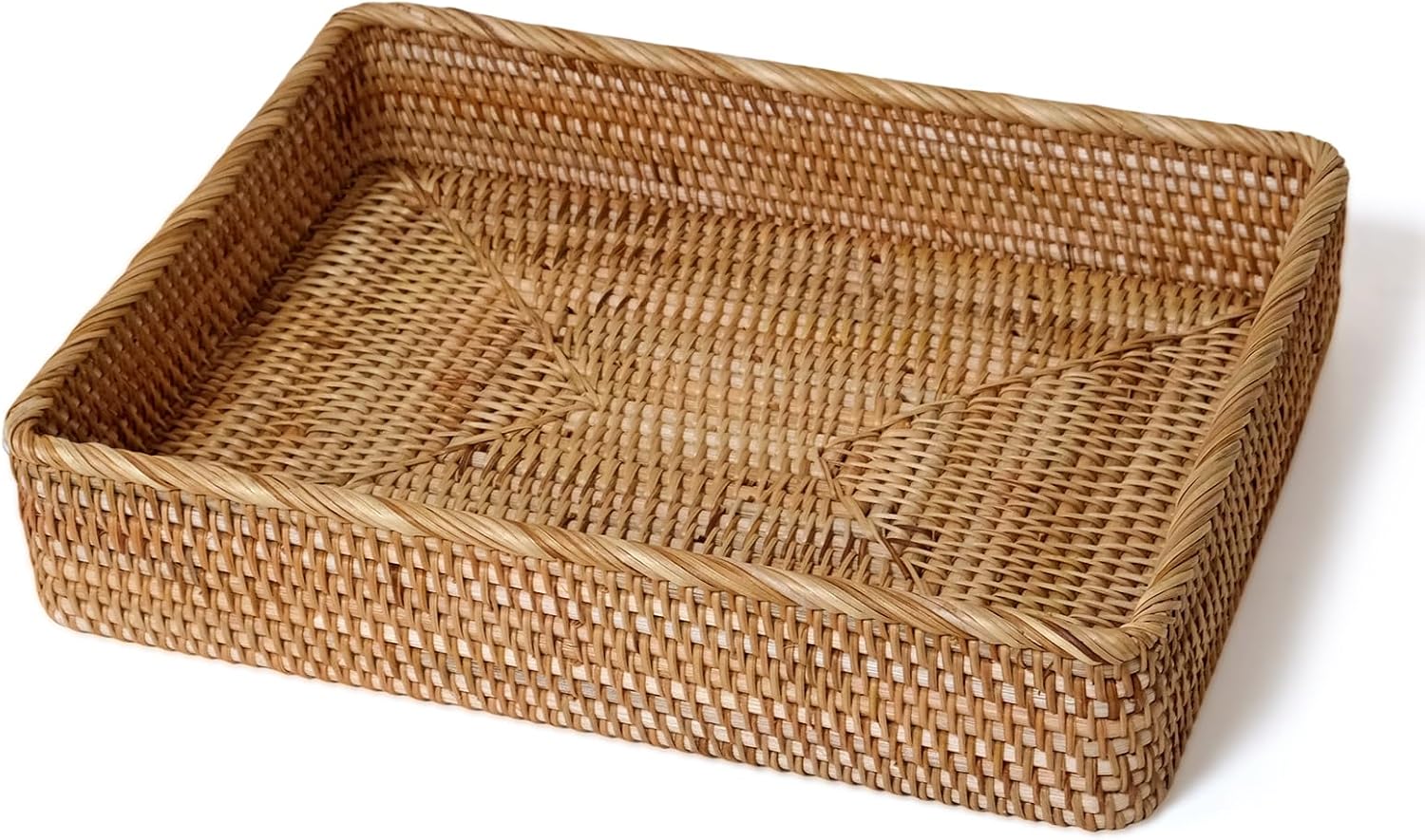 Rattan Serving Trays - Set of 3