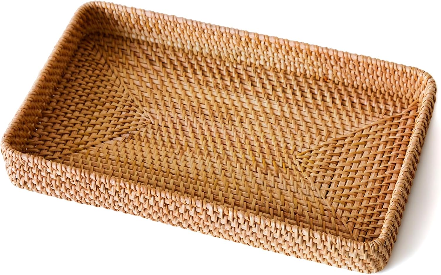 Rattan Serving Trays - Set of 3