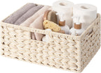 Wicker Storage Baskets for Shelves
