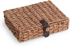 Large Water Hyacinth Decorative Box with Lid