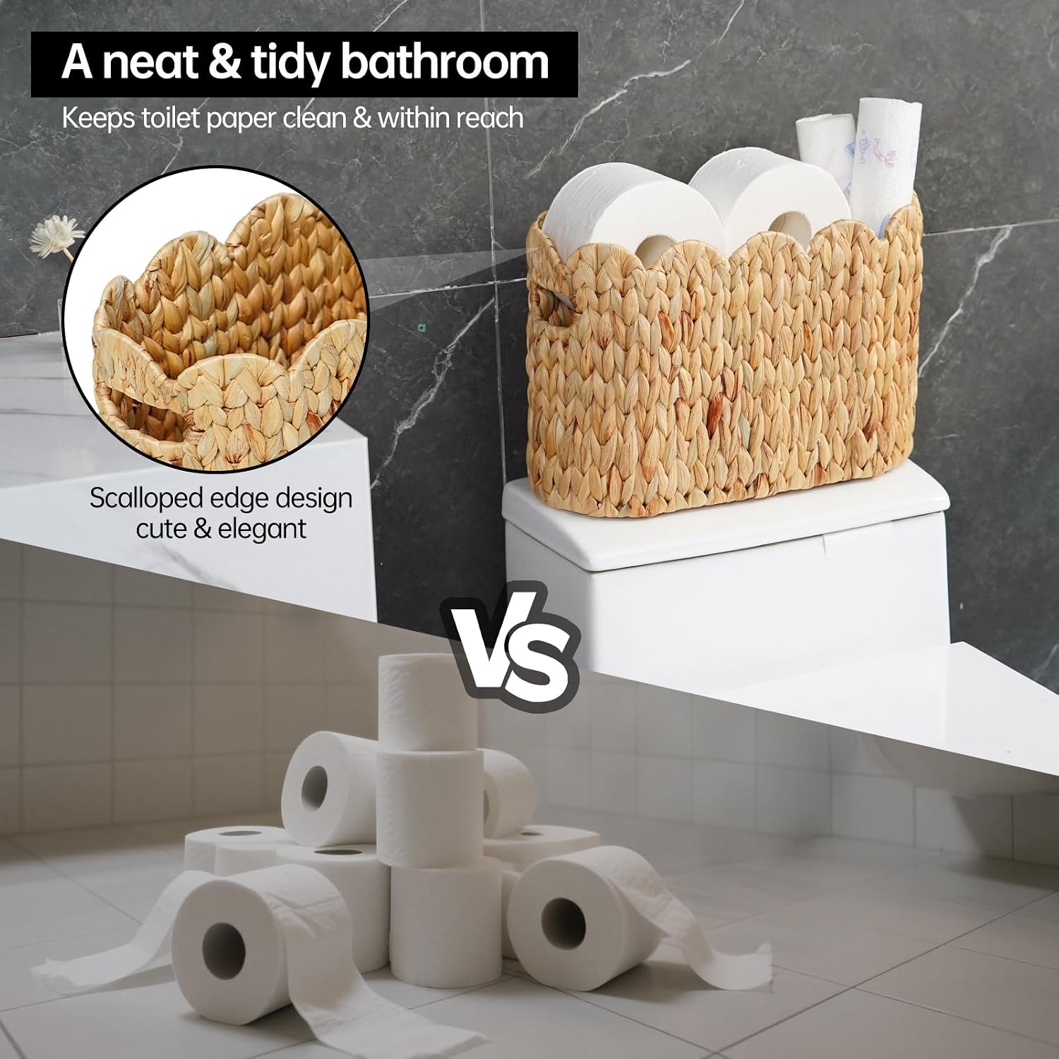 Toilet Paper Storage Basket