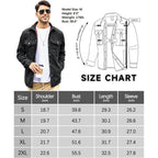 Men's Flannel Lined Shacket Jacket Plaid Brushed Lining Cowboy Western Twill Outdoor Shirt Jacket