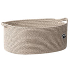 Mixed-Brown Woven Pet & Nursery Basket