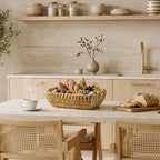 Large Water Hyacinth Storage Baskets - Set of 2