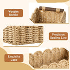 Wicker Toilet Paper Storage Basket