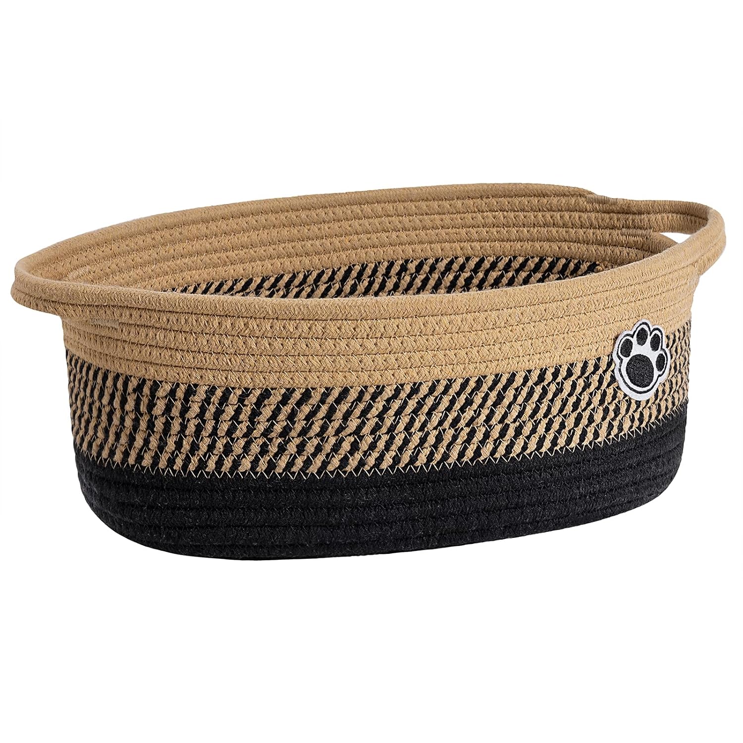 Mixed-Brown Woven Pet & Nursery Basket