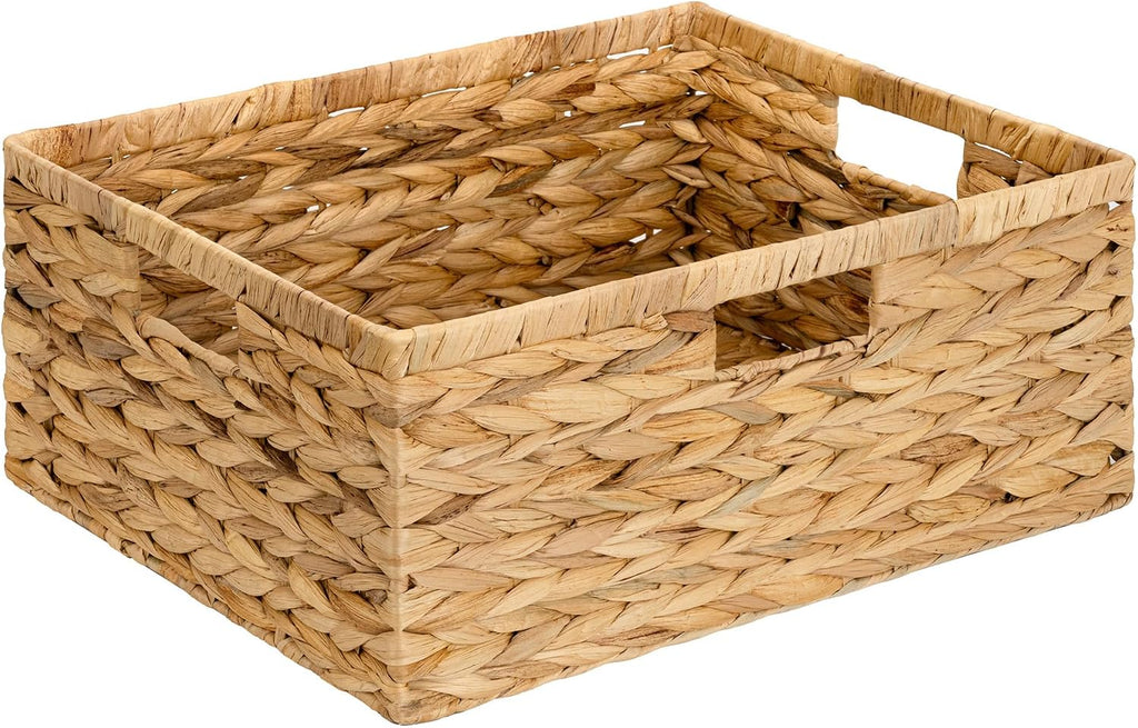 Wicker Storage Baskets for Shelves