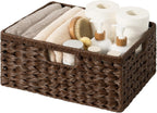 Wicker Storage Baskets for Shelves