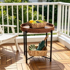 Small Wicker Countertop Baskets - Set of 2