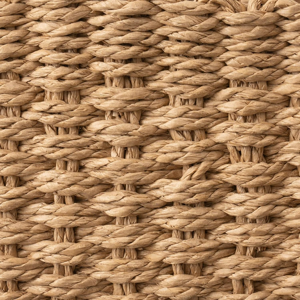Small Paper Rope Storage Baskets - Set of 3