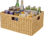 Wicker Storage Baskets for Shelves