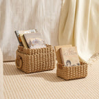 Small Paper Rope Storage Baskets - Set of 3