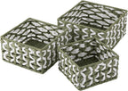 Handwoven Paper Rope Shelf Baskets