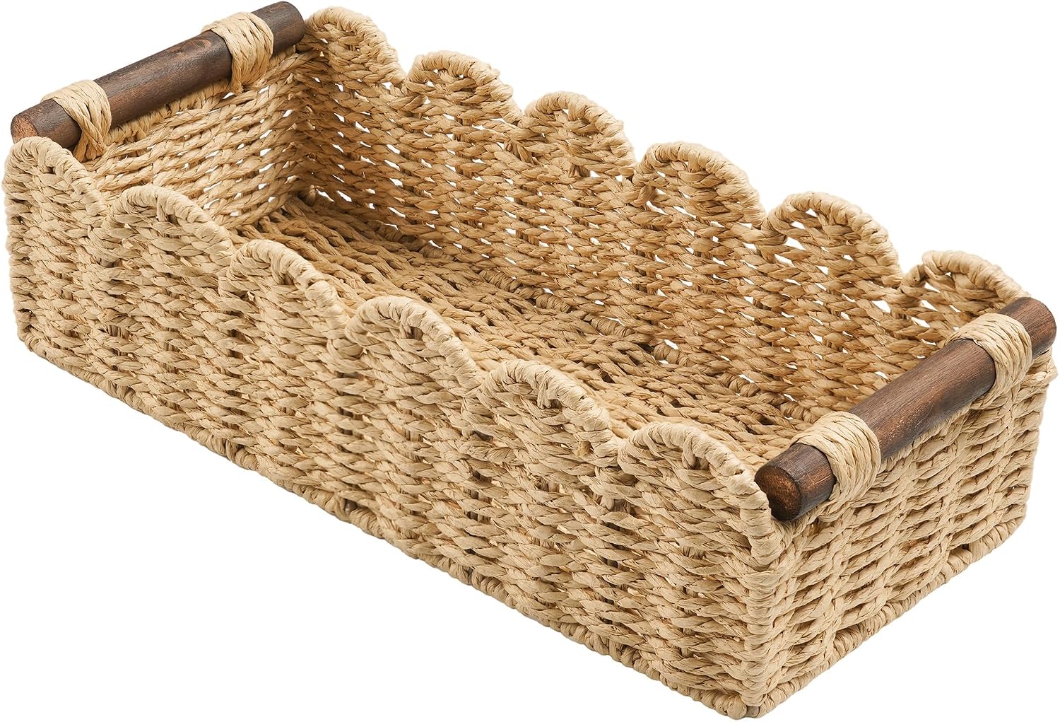 Wicker Toilet Paper Storage Basket