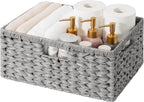Wicker Storage Baskets for Shelves