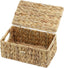 Small Water Hyacinth Basket with Lid