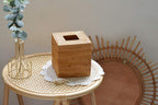 Natural Rattan Tissue Box Cover