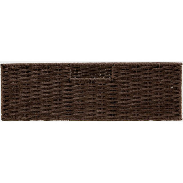 Rectangular Woven Paper Rope Storage Basket
