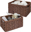 Wicker Storage Baskets for Shelves