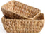 Small Wicker Countertop Baskets - Set of 2