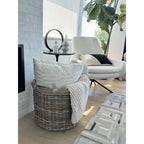 Cesta decorativa de rat�n