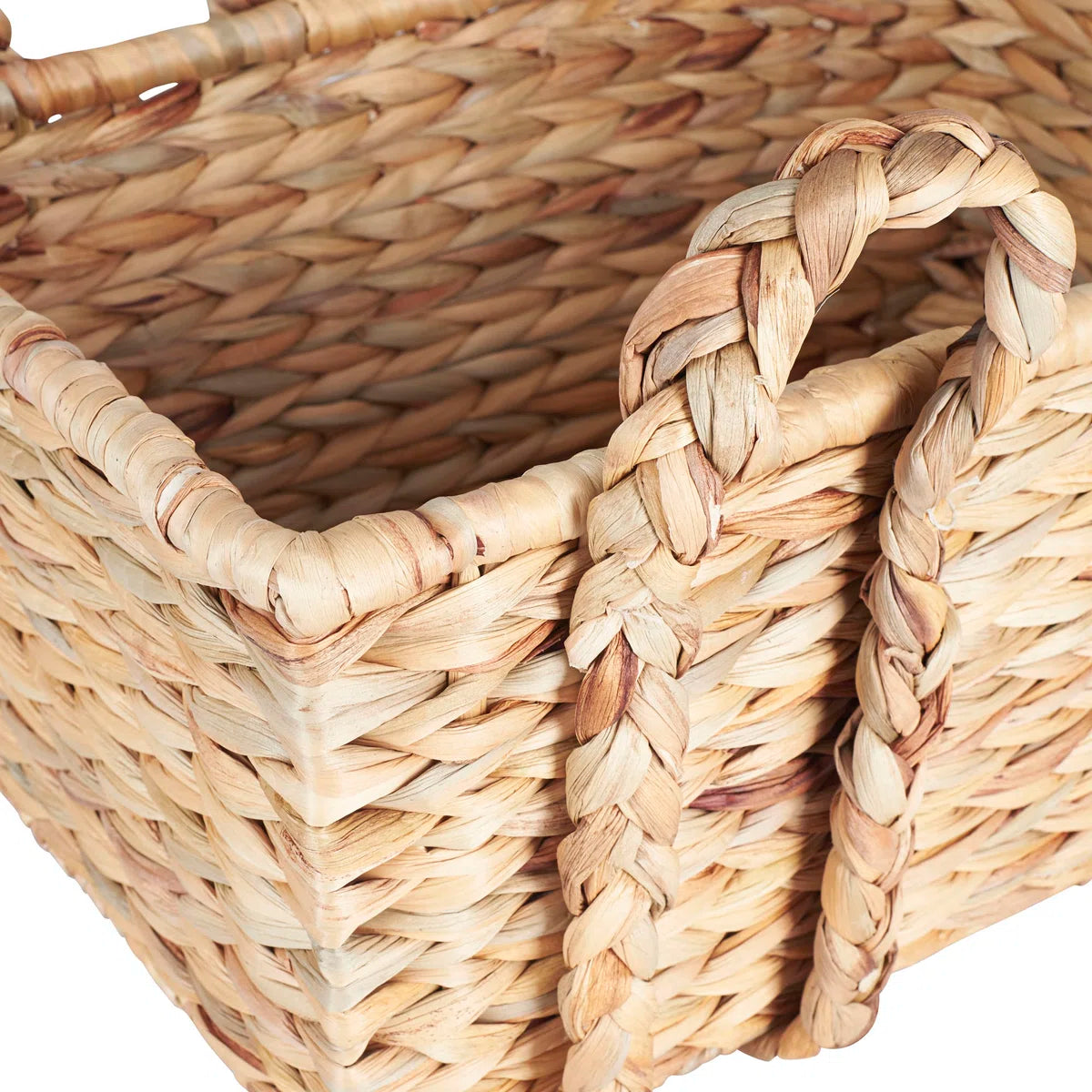 Cesta Garfield de mimbre hecha a mano, elegante y pr�ctica