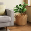 Scalloped Edge Woven Natural Basket