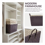 1 Pcs Woven Storage Basket