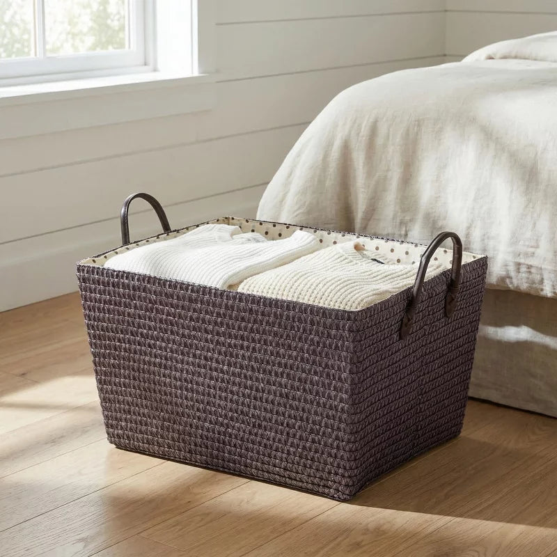 1 Pcs Woven Storage Basket